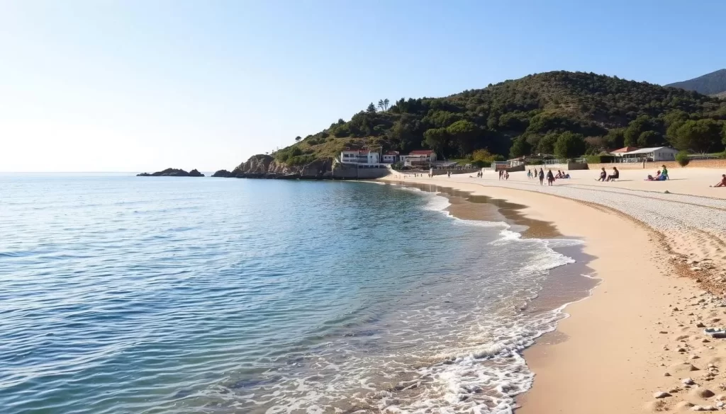 Image of İğneada's sandy beach along the Black Sea coast