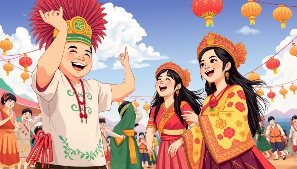 Image of Indigenous people celebrating a cultural festival in Pingtung