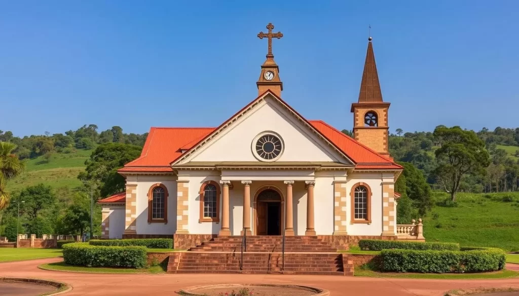 Image of Italian War Memorial Church in Nyeri