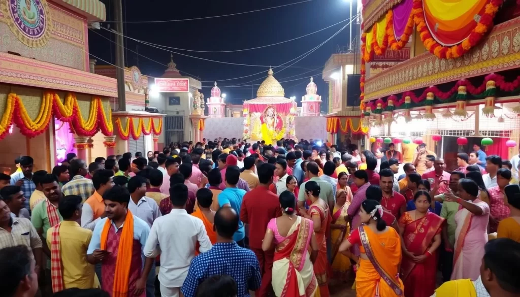 Image of Janmashtami celebration in Mathura