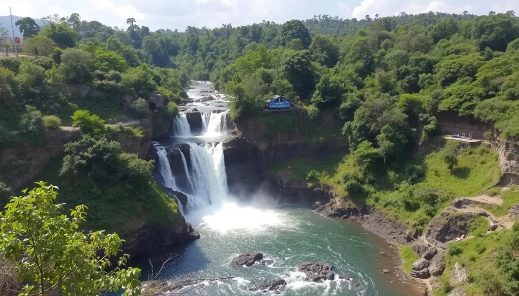Image of Kalhatti Falls, known as 'Bird Watchers Paradise'