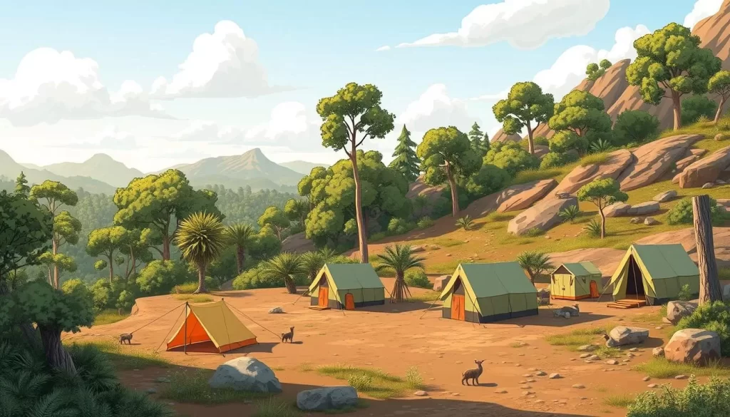 Image of Kampi Baridi campsite