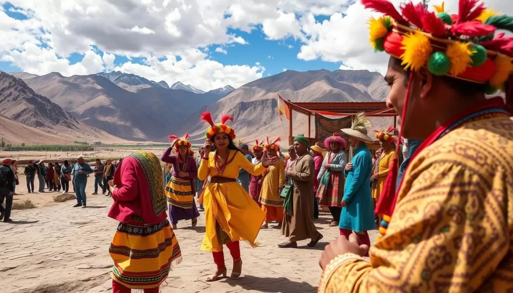 Image of Ladakh during summer festivals