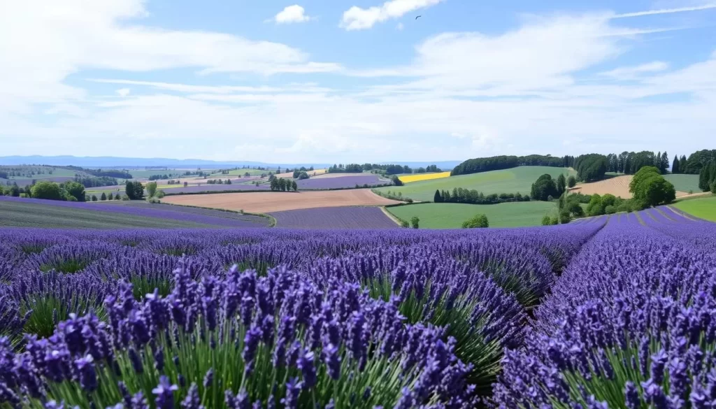 Image of Lavender Hill Farm's picturesque fields