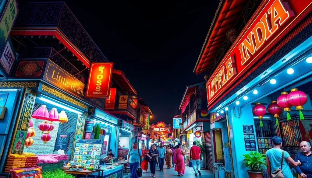 Image of Little India, Singapore, showcasing its vibrant colors and cultural significance