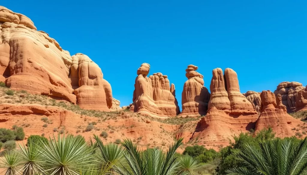 Image of Love Valley's unique rock formations