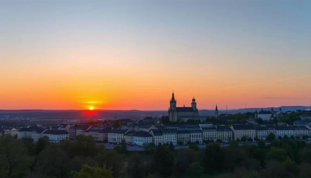 Image of Luxembourg City skyline