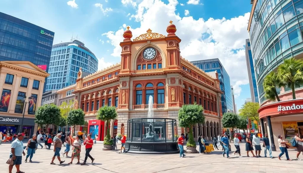 Image of Mandela Square in Sandton City