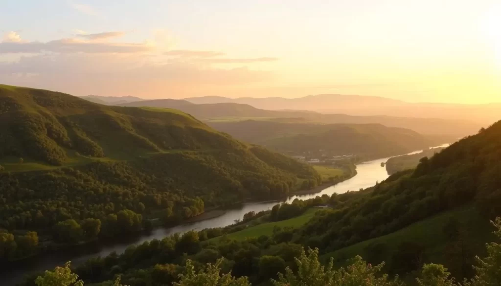 Image of Meuse Valley landscape