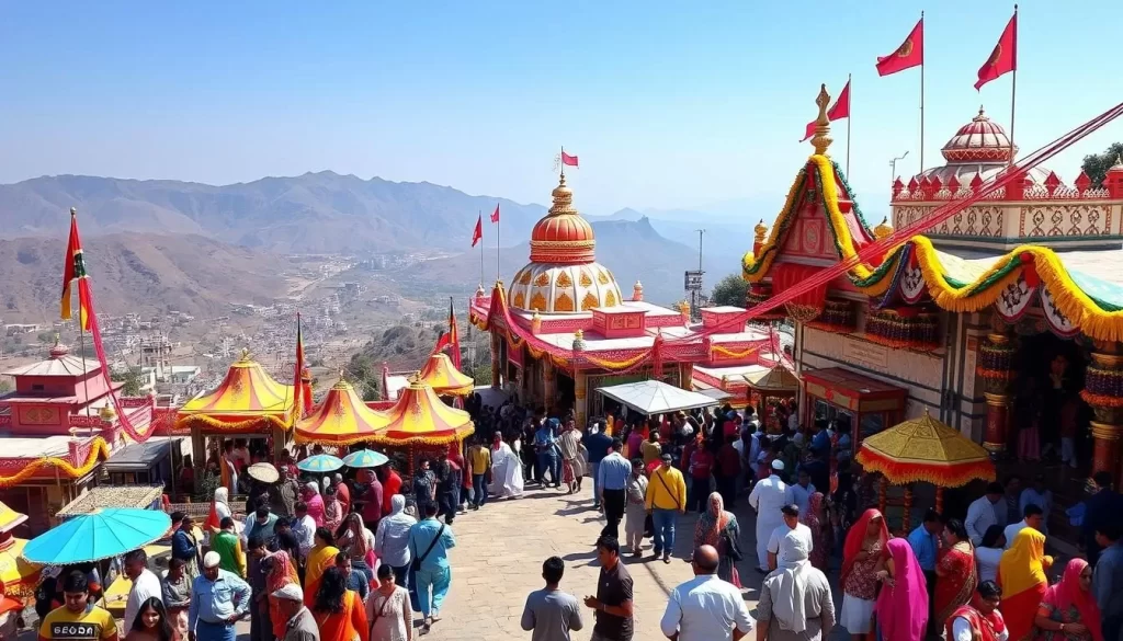 Image of Mount Abu during the Summer Festival
