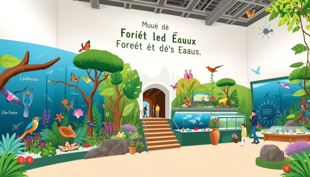 Image of Musée de la Forêt et des Eaux, highlighting exhibits on local biodiversity