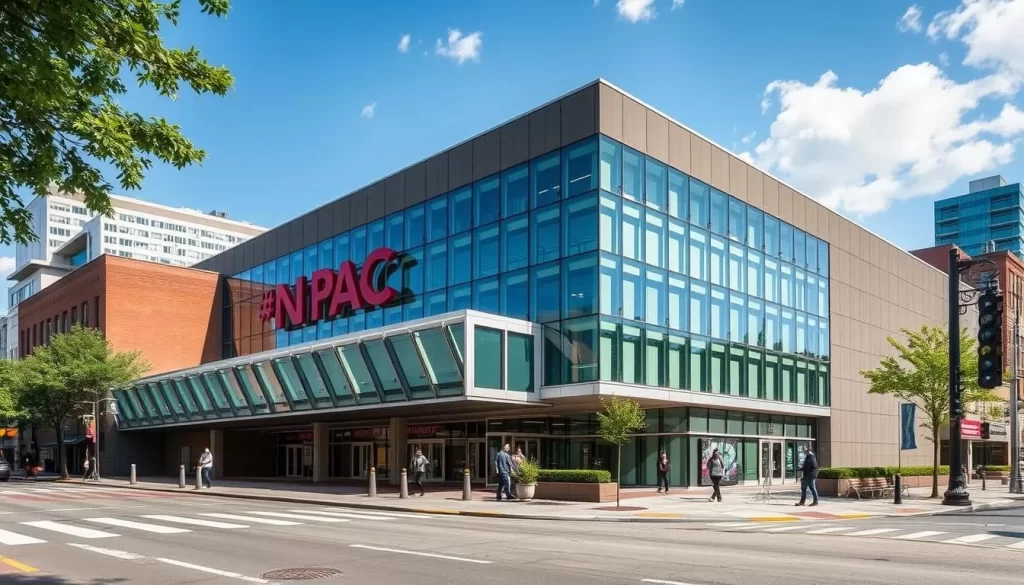 Image of NJPAC Newark building facade