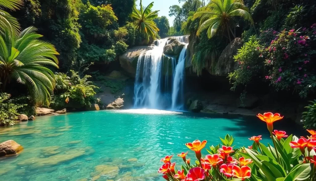 Image of Na Muang Waterfalls in Koh Samui