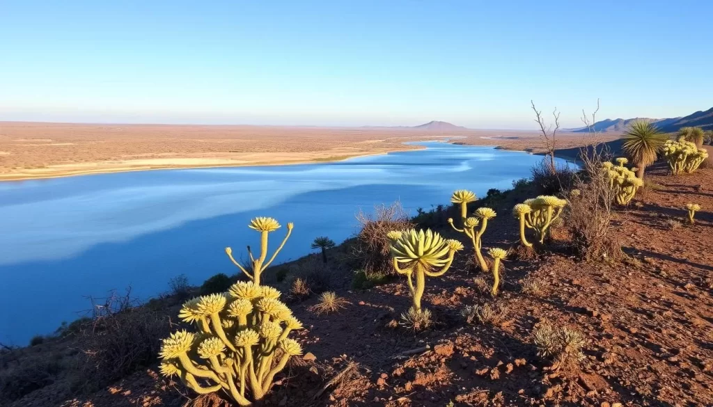 Image of Naivasha's landscape during the dry season
