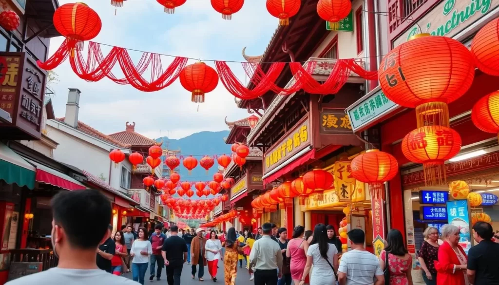 Image of Nantou County during Chinese New Year Celebrations
