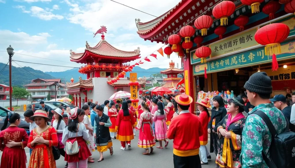 Image of Nantou County festival celebrations