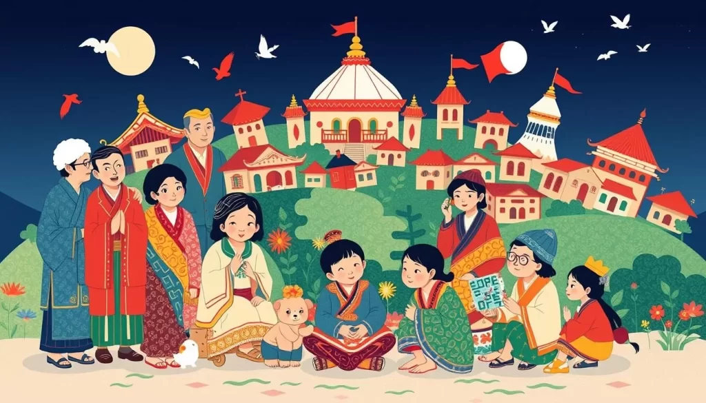 Image of Nantou County's diverse linguistic communities