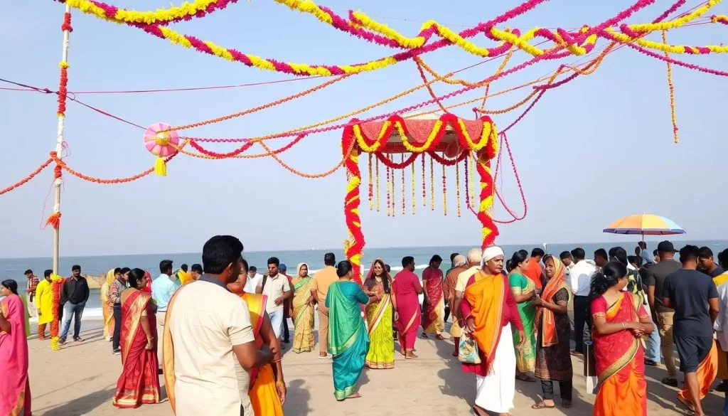 Image of Nariyal Poornima celebration in Daman