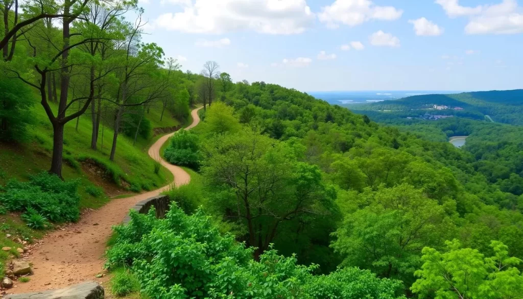 Image of Natchez Trace Parkway hiking trails