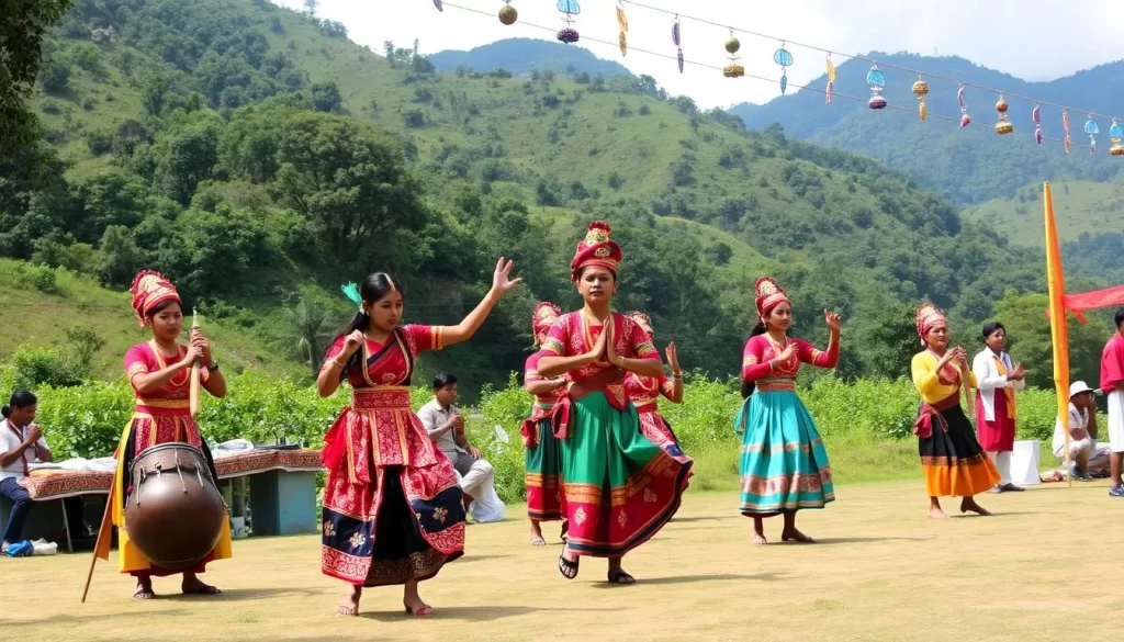 Image of Nongkrem Dance Festival in Meghalaya