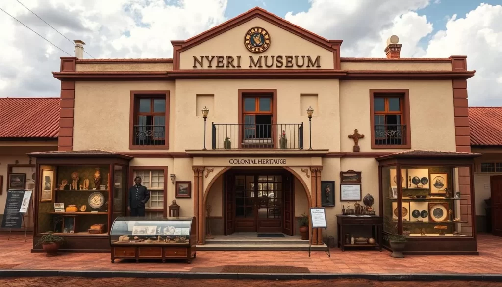 Image of Nyeri Museum and its colonial heritage exhibits