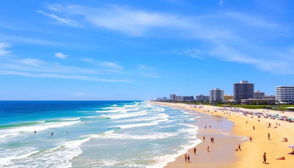 Image of Palm Beach during a sunny day
