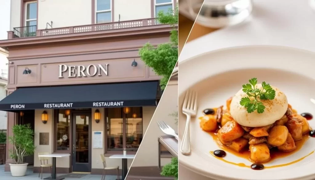 Image of Peron Restaurant's exterior or a signature dish