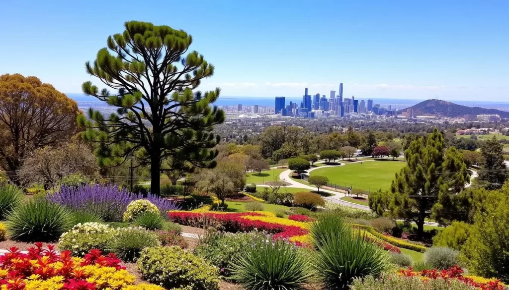 Image of Perth's Kings Park with its scenic views and botanical gardens