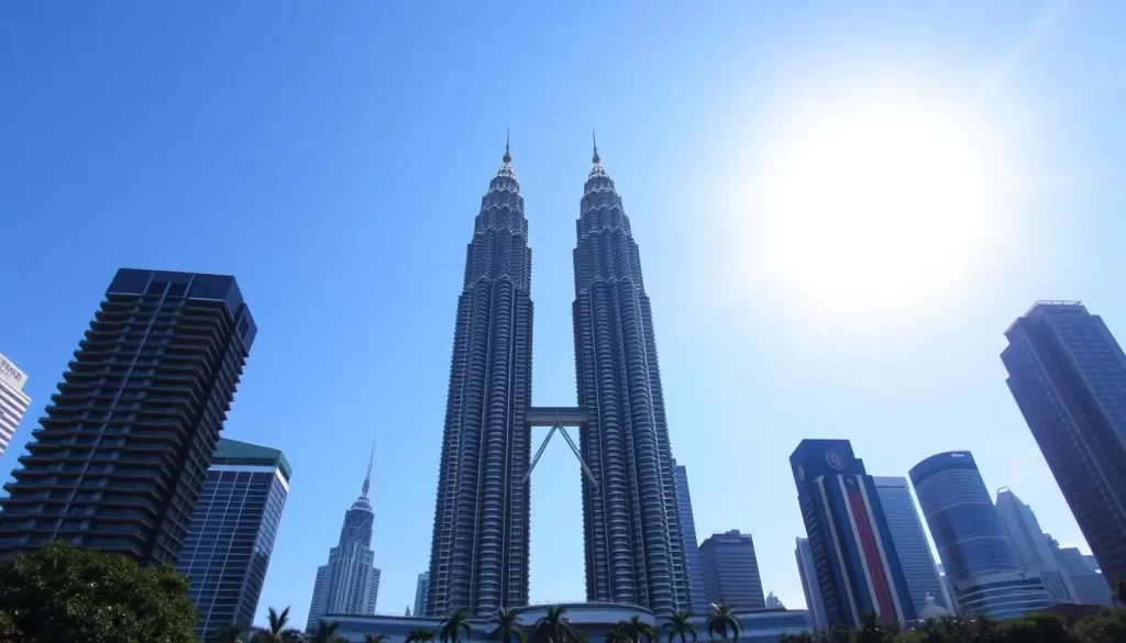 Image of Petronas Twin Towers in Kuala Lumpur