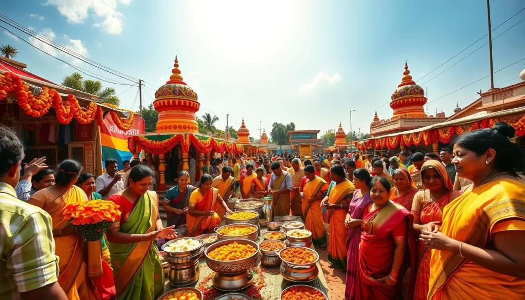 Image of Pongal celebration in Tamil Nadu