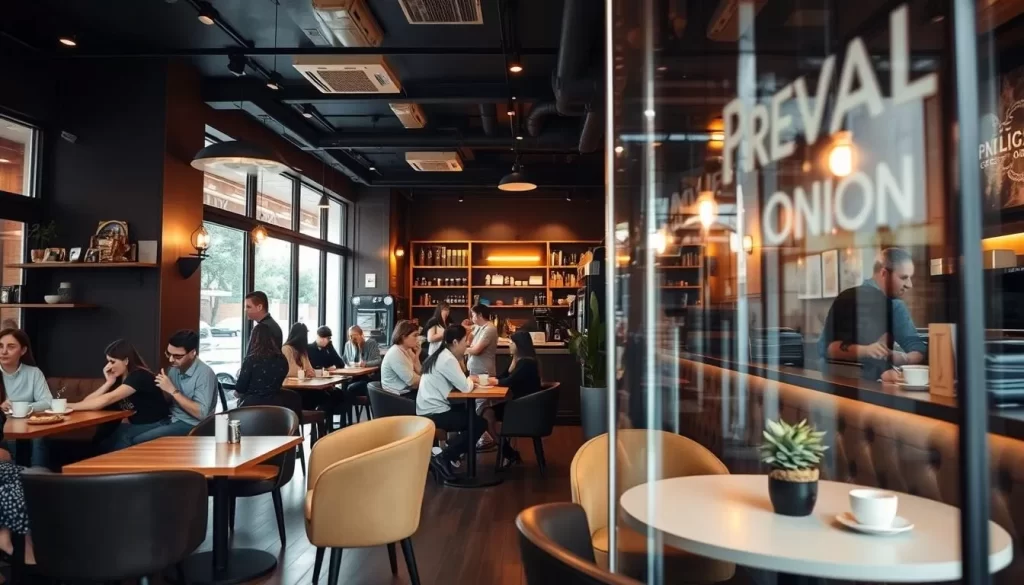 Image of Prevail Union coffee shop interior