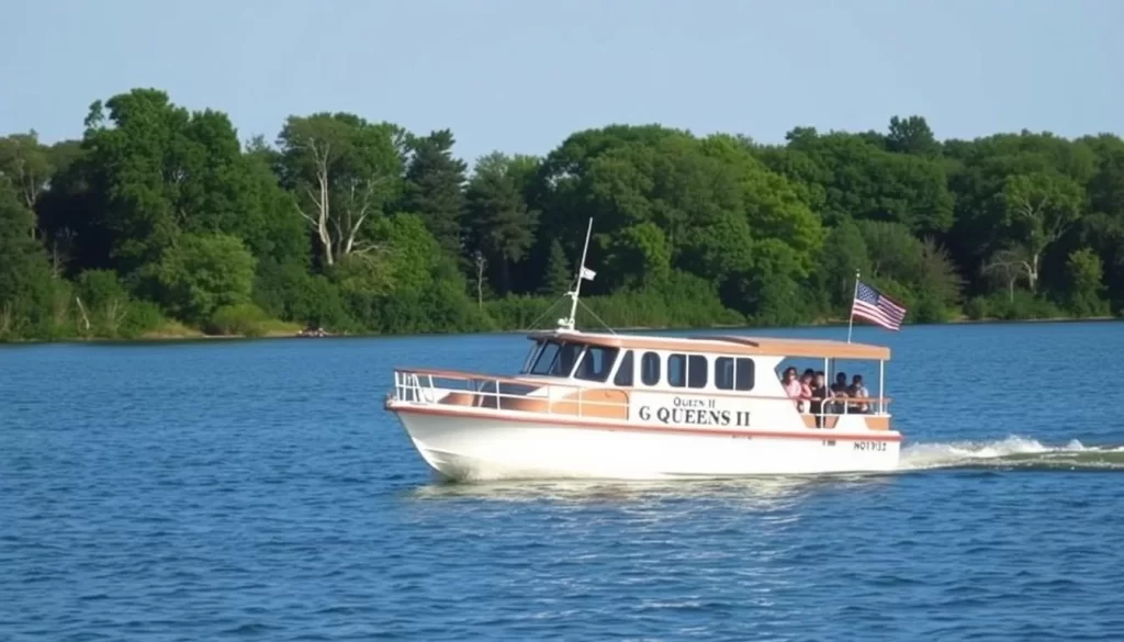 Image of Queen II boat cruise on Lake Okoboji