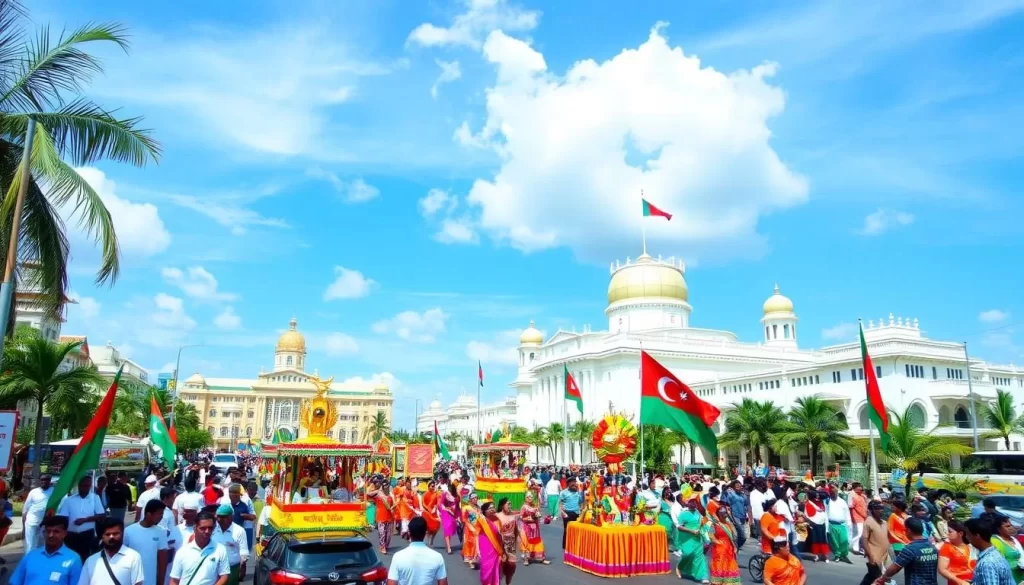 Image of Republic Day celebrations in Malé city, Maldives