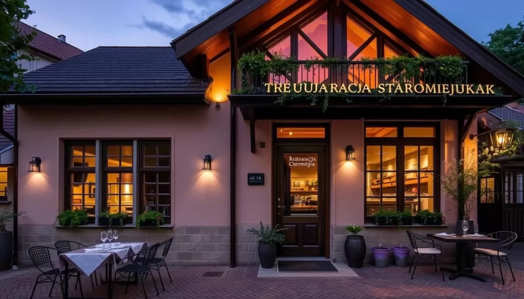 Image of Restauracja Staromiejska's exterior or interior
