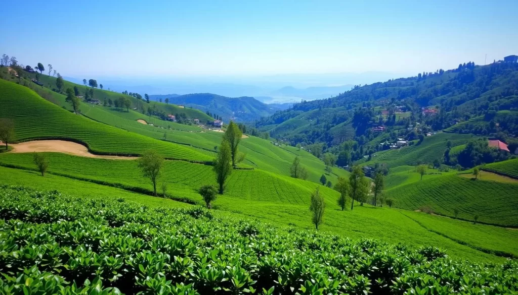 Image of Rize tea plantations