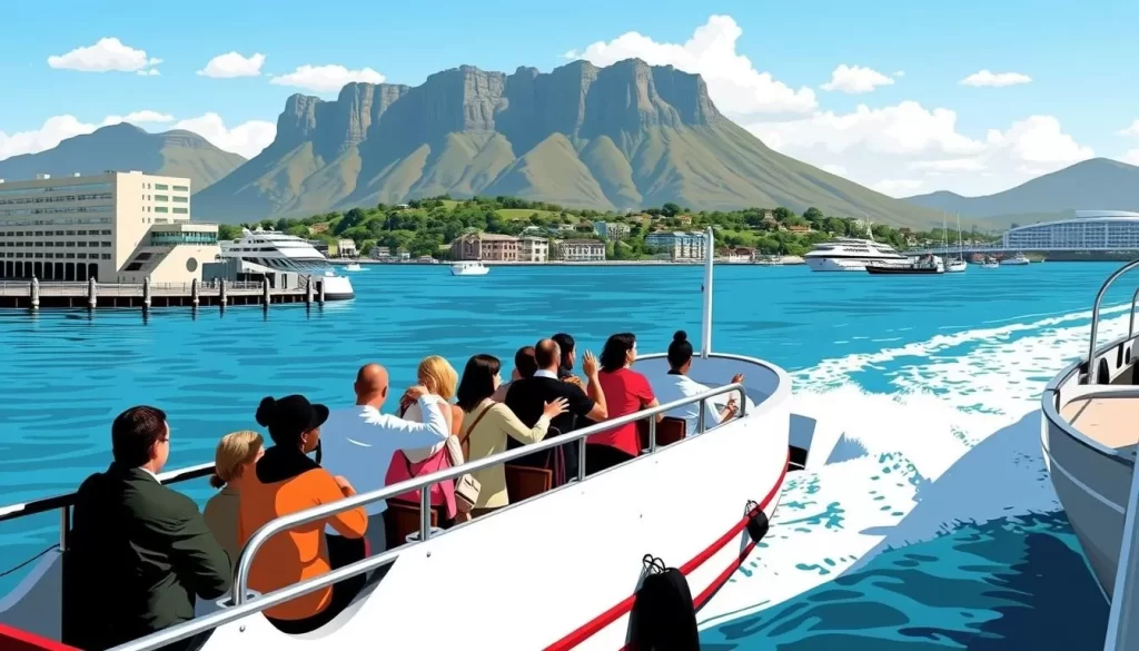 Image of Robben Island tour departure from V&A Waterfront