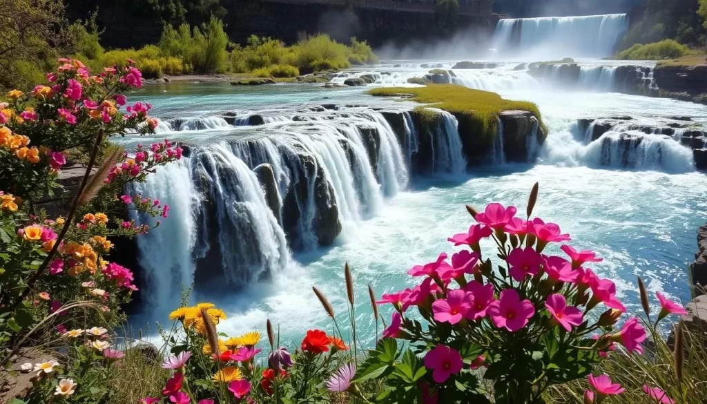 Image of Shoshone Falls in spring