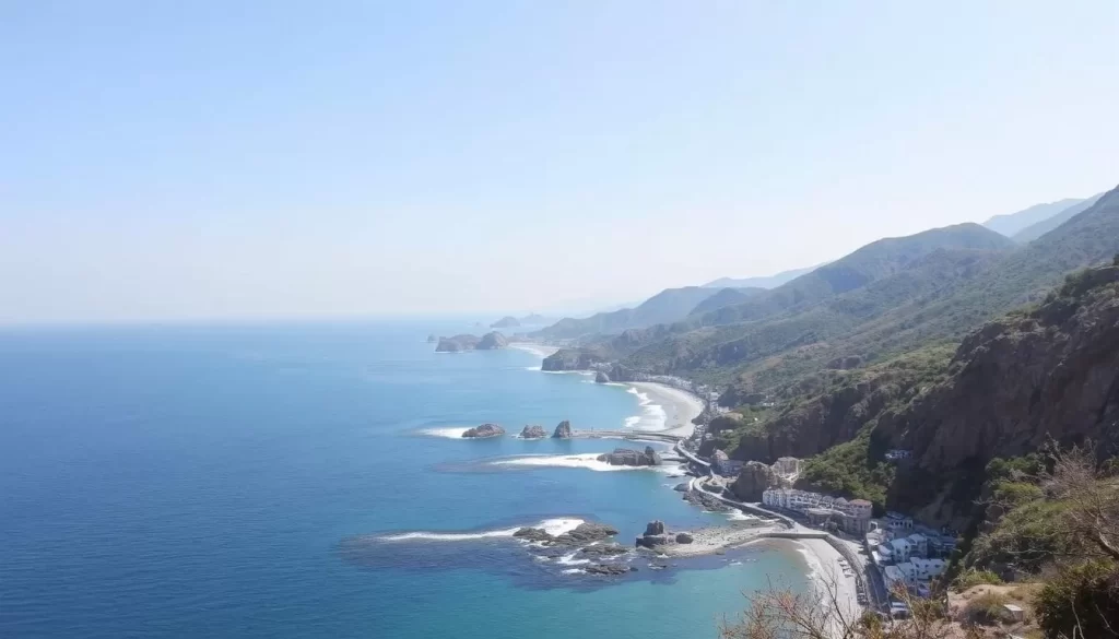 Image of Sinan County's scenic coastline