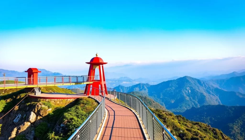 Image of Sky Walk and Sky Bridge in Mussoorie