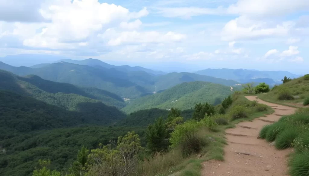 Image of Sobaeksan National Park's hiking trails