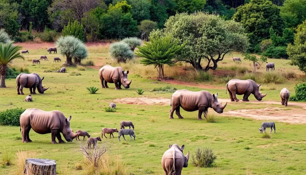 Image of Solio Ranch's rhino sanctuary