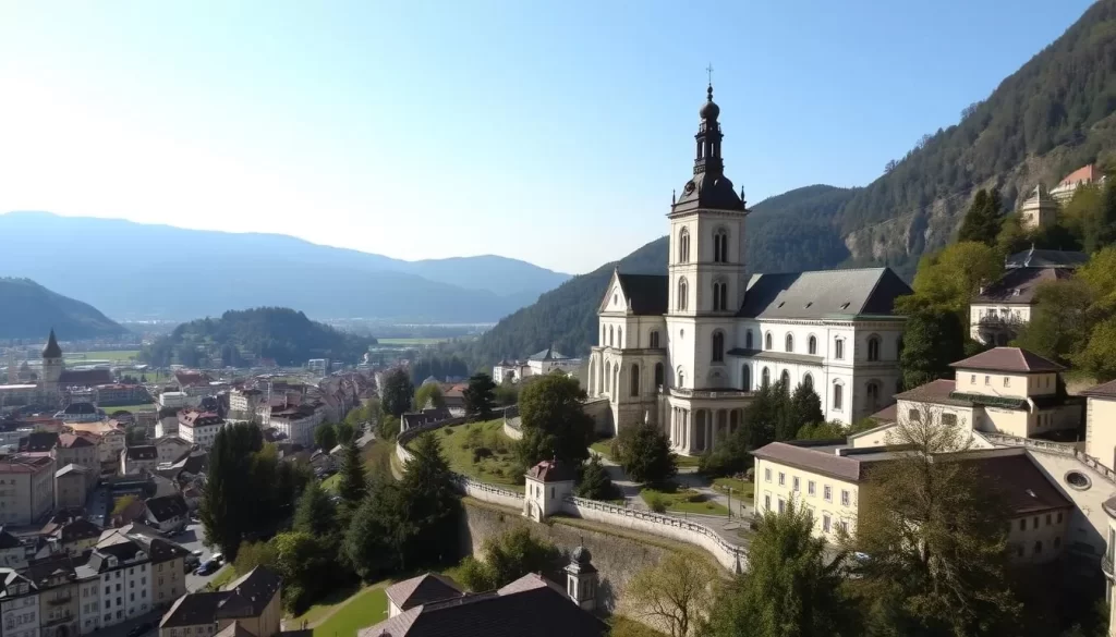 Image of St. Peter's Abbey in Salzburg, Austria