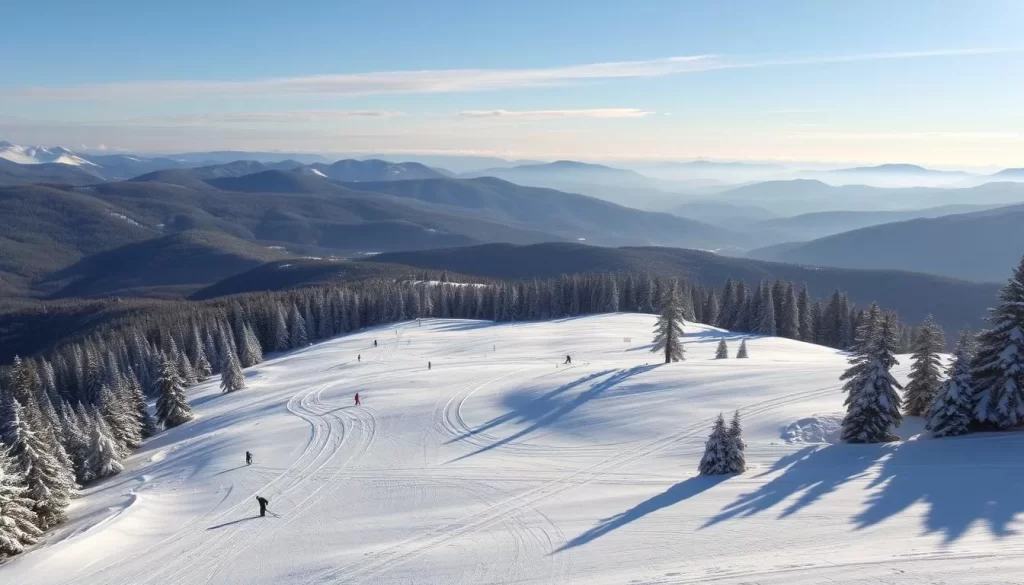 Image of Stowe Mountain Resort ski trails