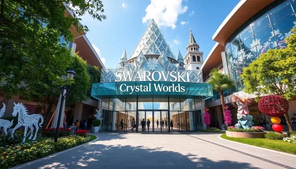 Image of Swarovski Crystal Worlds entrance