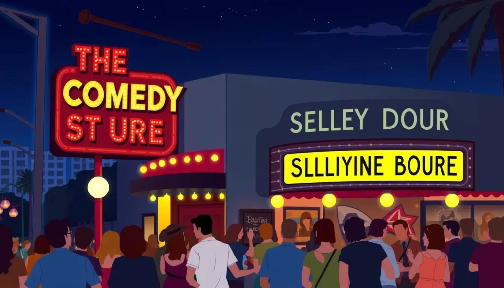 Image of The Comedy Store on Sunset Boulevard
