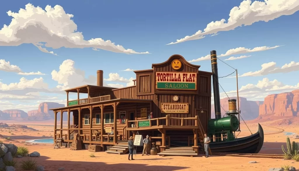 Image of Tortilla Flat Saloon and Dolly Steamboat
