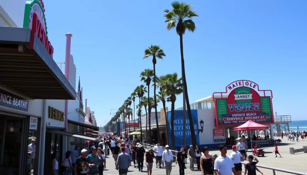 Image of Venice Beach Boardwalk