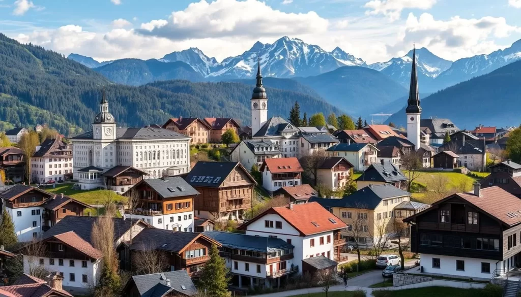 Image of Vorarlberg's architectural landscape