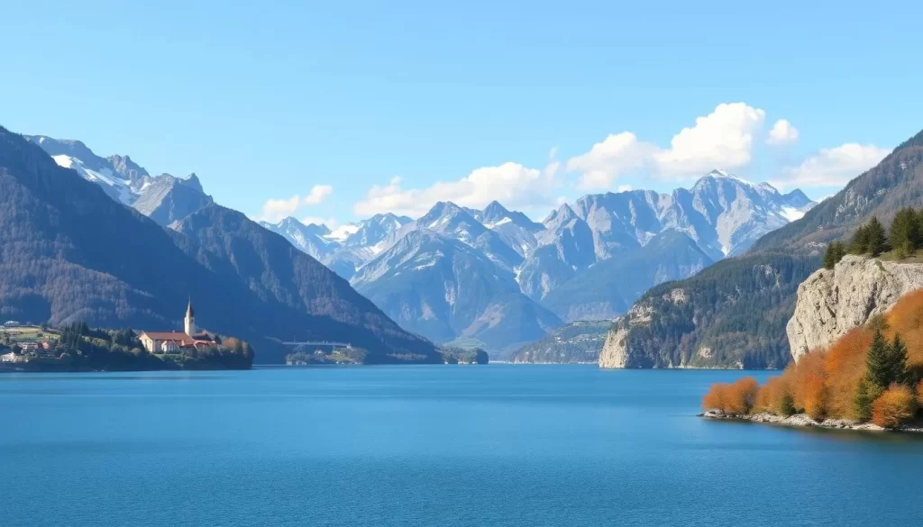 Image of Vorarlberg's diverse landscape, including mountains and Lake Constance