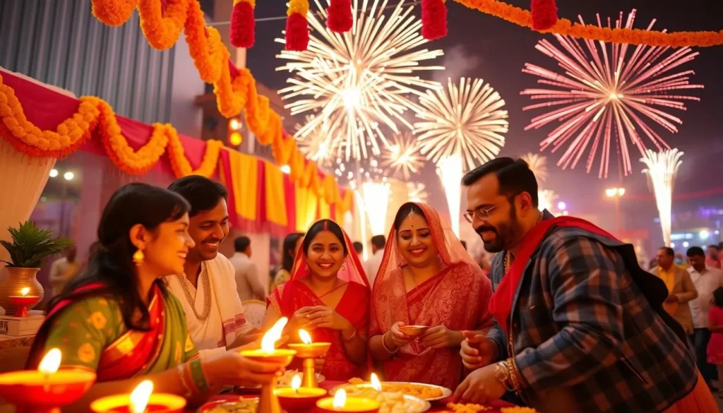 Image of a Diwali celebration